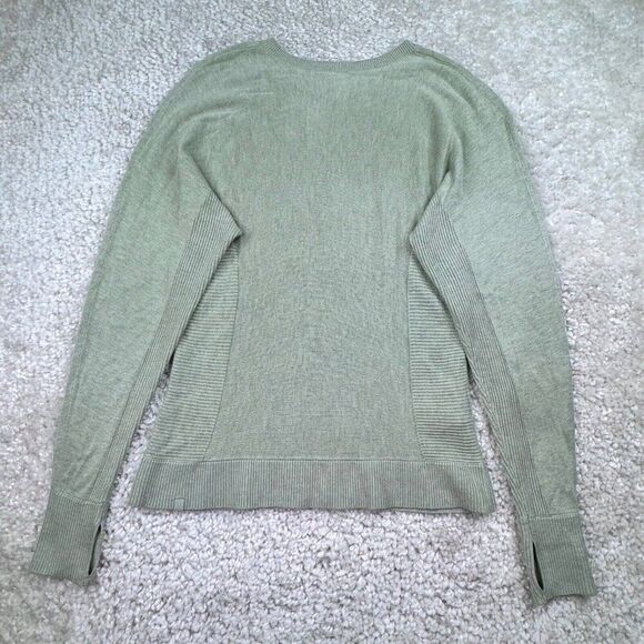 Lululemon Cashlu Knit Pullover Sweater Fern Green 2/4 - Picture 3 of 9